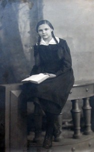 Wilhelmina Iwanowska w latach szkolnych 